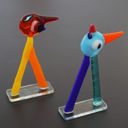 502. Tip og Top fantasifigurer. 2 stk. 11 cm. Rødt og turkis hoved. 502. Tip og Top fantasifigurer. 2 stk. 11 cm. Rødt og turkis hoved.